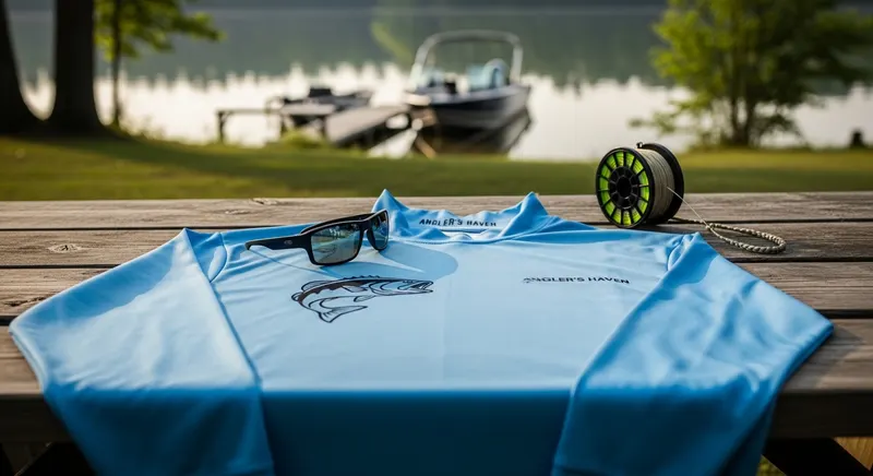 custom fishing shirt - promotional merchandise